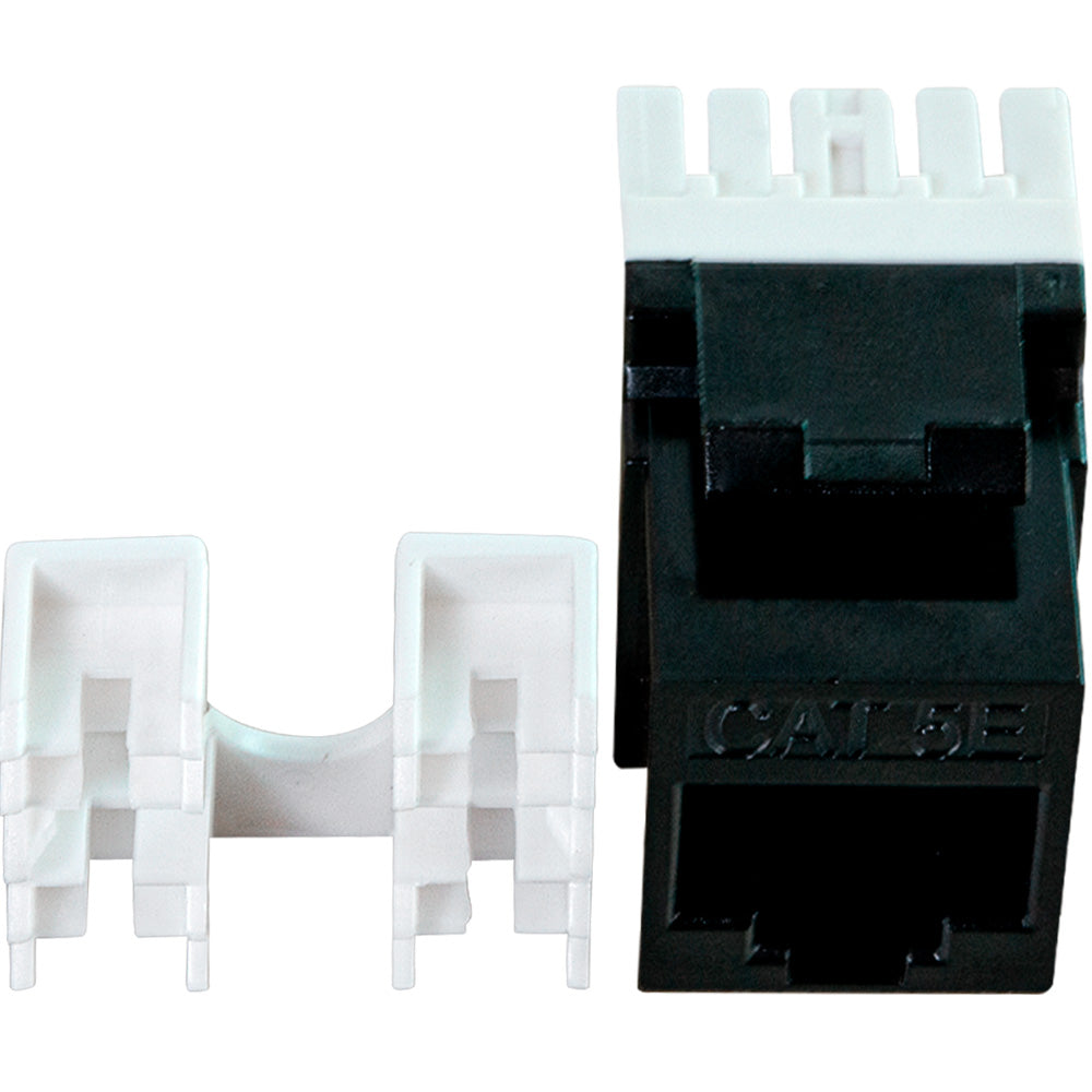 LINKBASIC JKA08-UC5E-A Jack UTP RJ45 Cat5E 180° Negro