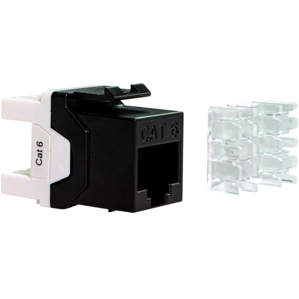 LINKBASIC JKA09-UC6-BL Jack UTP RJ45 Cat6 Negro