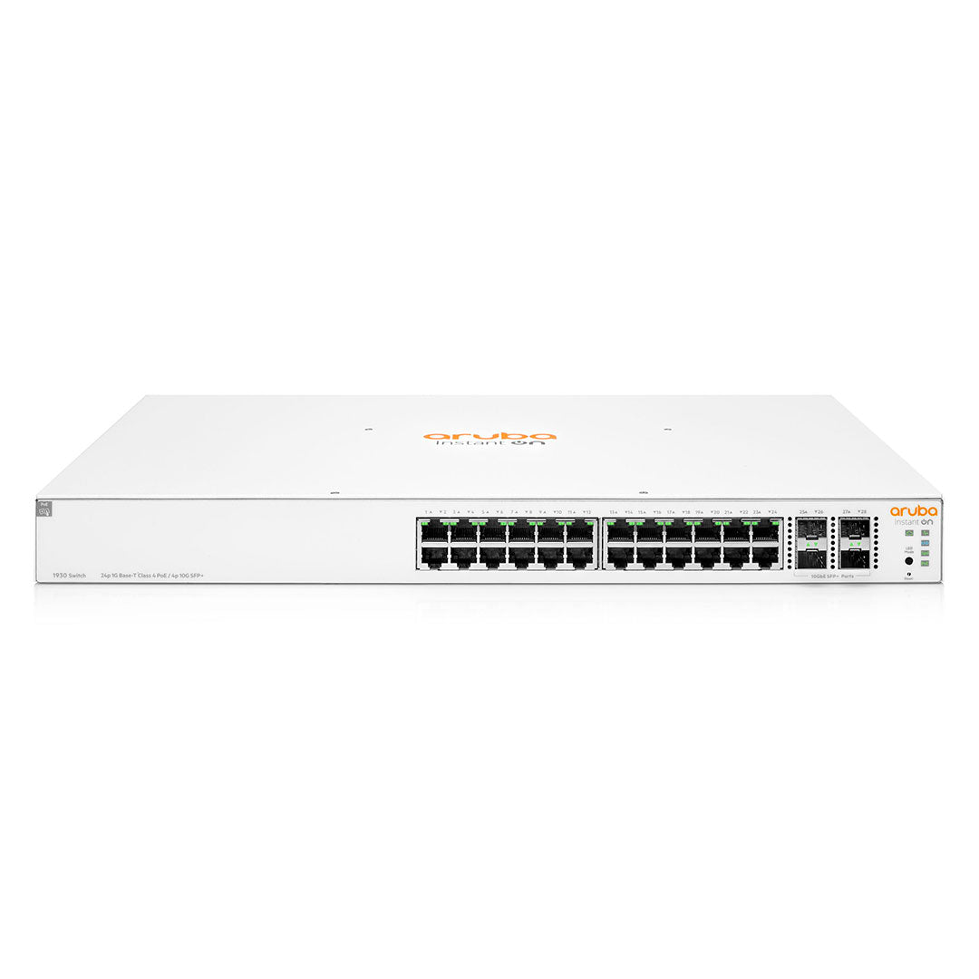 HPE ARUBA JL684A 1930 Switch PoE Administrable 24 Puertos Gigabit 370W 4SFP+