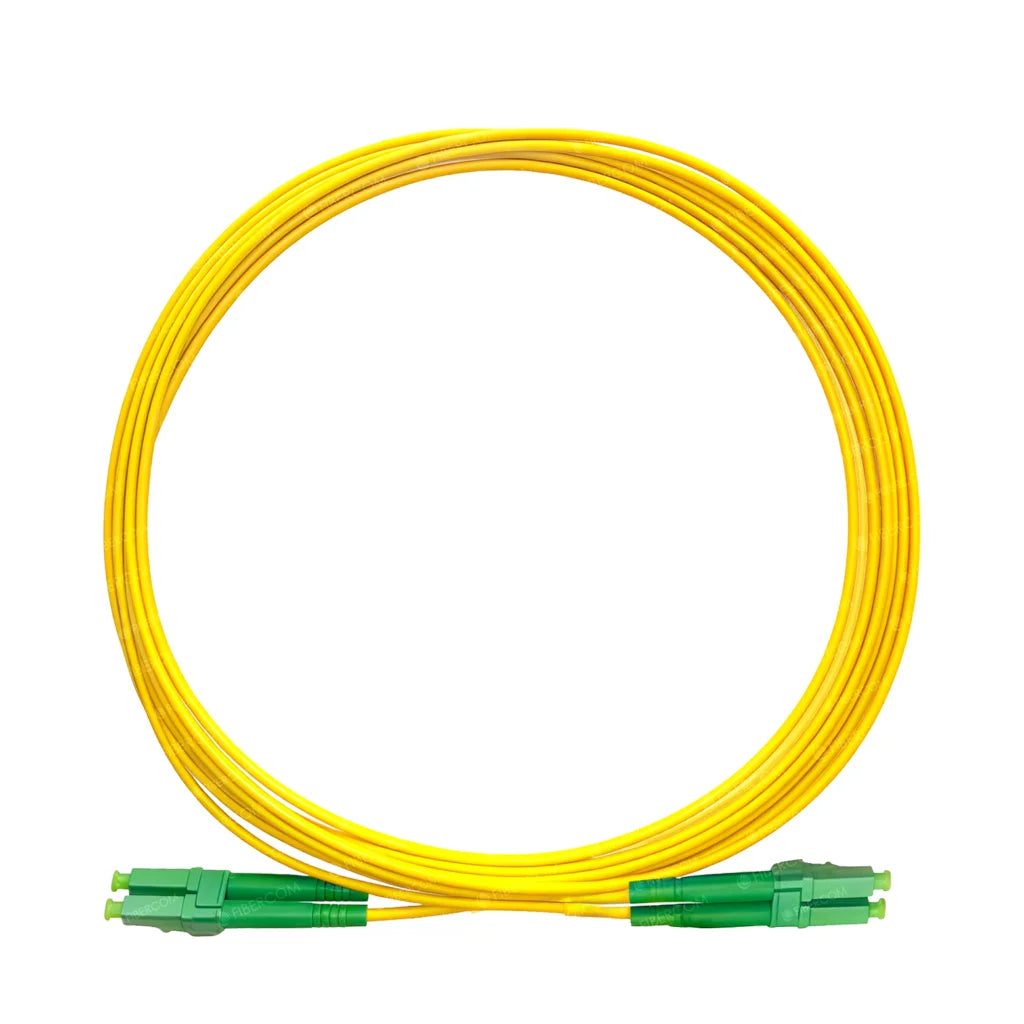 MMC JLCALCA10DOS2 Jumper Patch Cord de Fibra Optica LC-LC APC Duplex Monomodo OS2 LSZH 10m