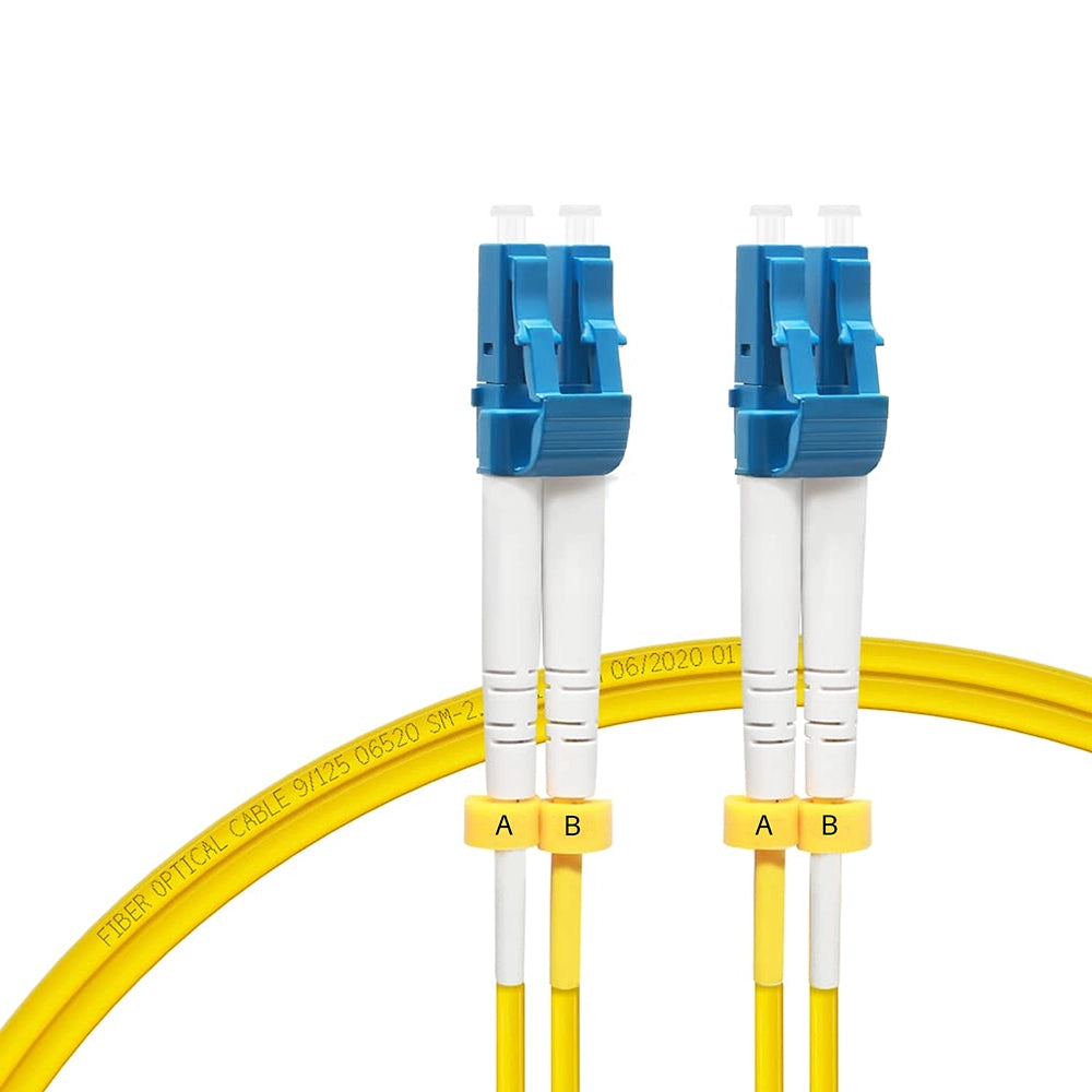 MMC JLCLC10DMONO Jumper Patch Cord de Fibra Optica LC-LC UPC Duplex Monomodo OS2 LSZH 10m