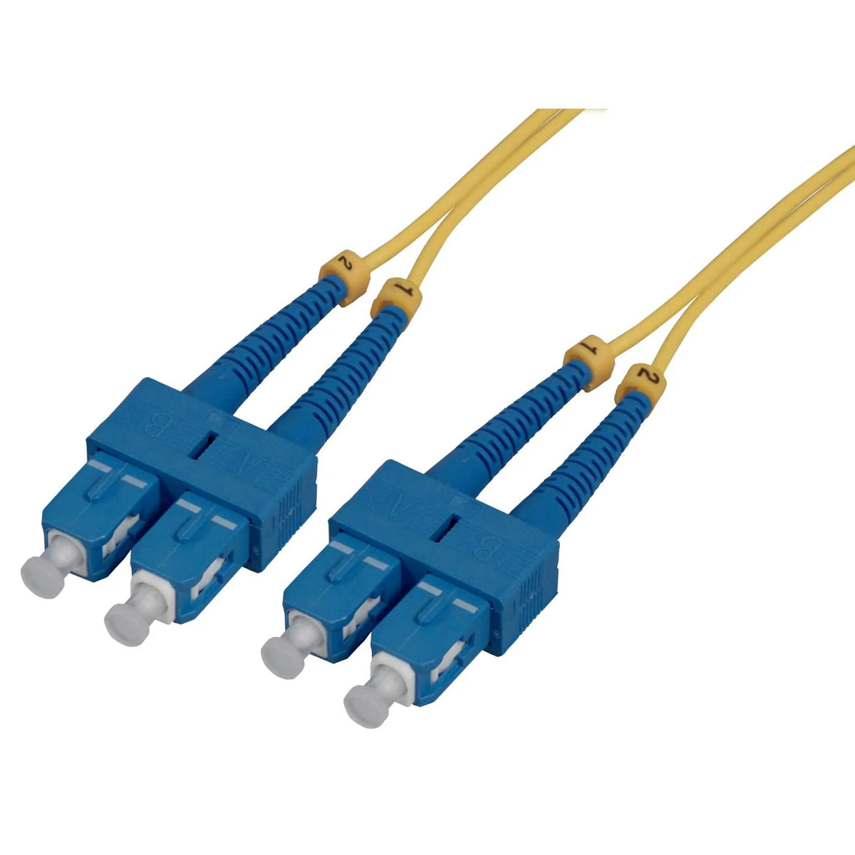 MMC JSCSC10DMONO Jumper Patch Cord de Fibra Optica SC-SC UPC Duplex Monomodo OS2 LSZH 10m