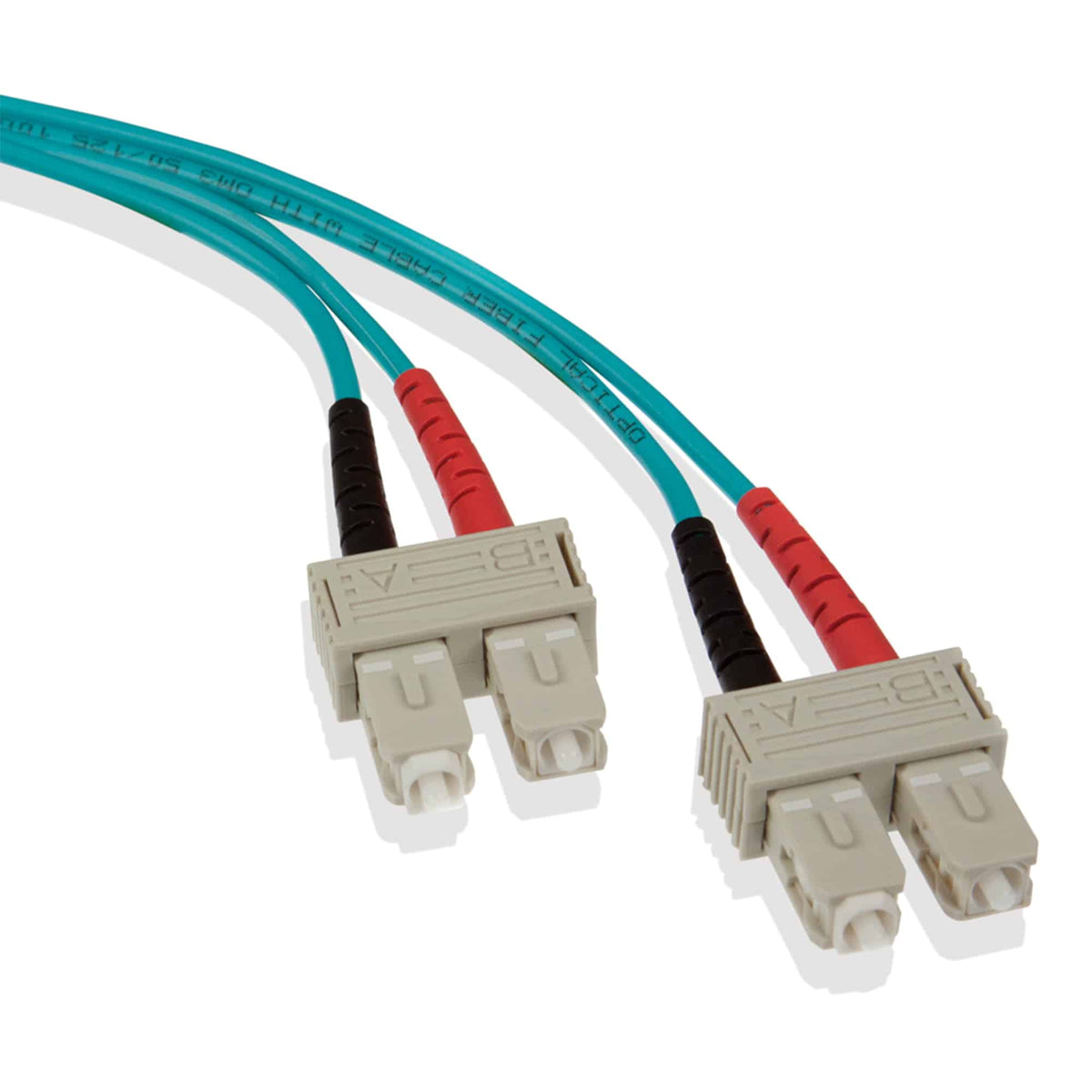 MMC JSCSC10DMUL50OM3 Jumper Patch Cord de Fibra Optica SC-SC UPC Duplex Multimodo OM3 LSZH 10m