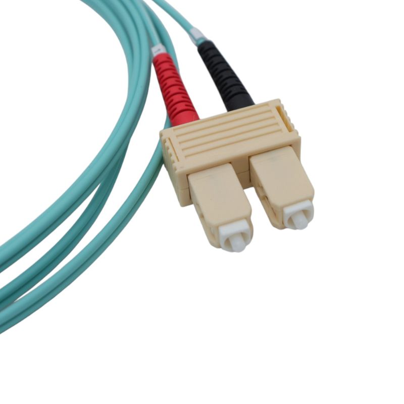 MMC JSCSC10DMUL50OM3 Jumper Patch Cord de Fibra Optica SC-SC UPC Duplex Multimodo OM3 LSZH 10m