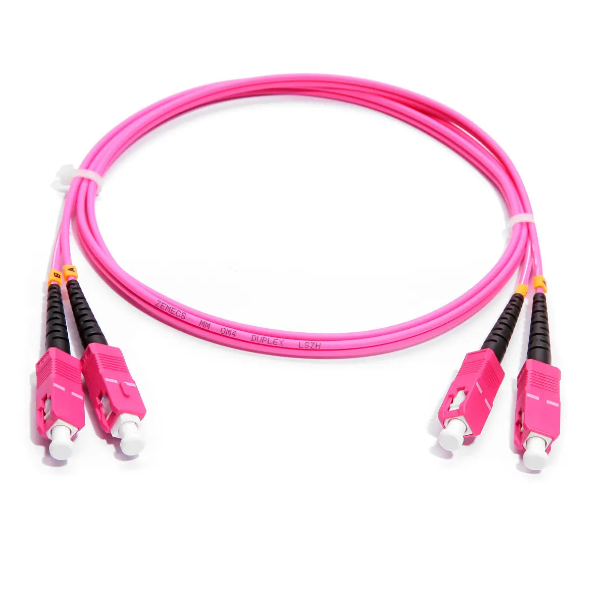 MMC JSCSC2DMUL50OM4 Patch cord de FO SC-SC dúplex OM4 LSZH multimodo x 2mts
