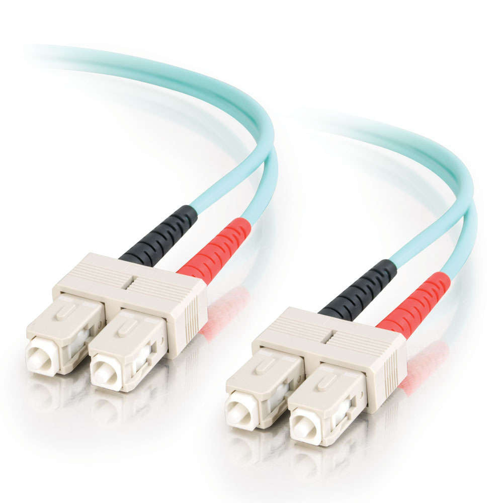 MMC JSCSC10DMUL50OM3 Jumper Patch Cord de Fibra Optica SC-SC UPC Duplex Multimodo OM3 LSZH 10m