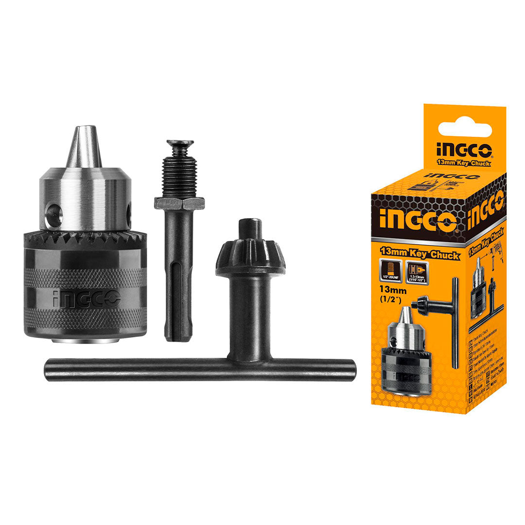 INGCO KC1301.1 Mandril adaptador SDS 1/2 3 piezas