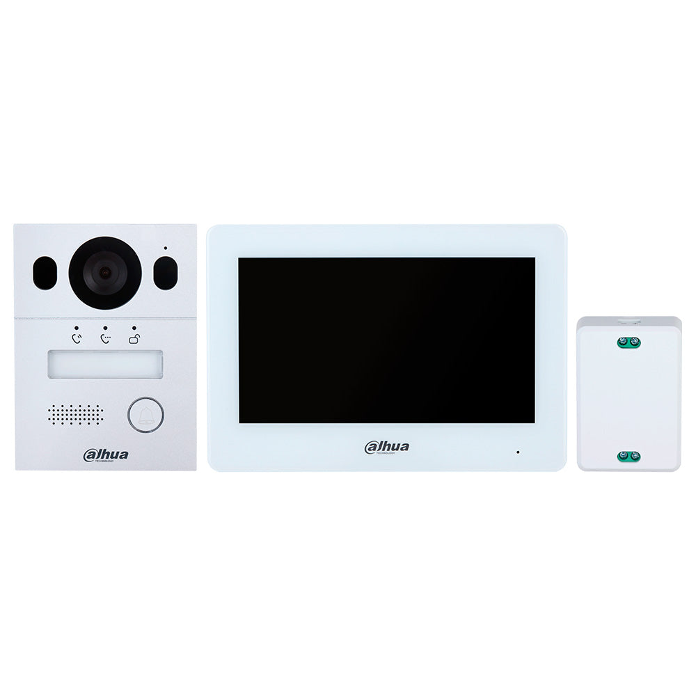 DAHUA KTX01(S) Kit Videoportero Híbrido 2MP Monitor WIFI LCD 7"