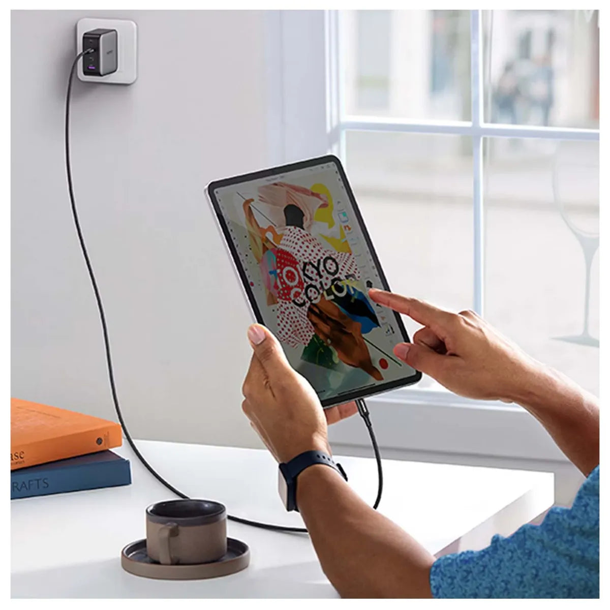 UGREEN L501 65245 Cable USB-C a USB-C 3A Max 2m