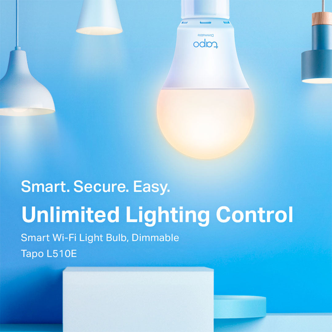 TP-LINK TAPO L510E Foco Led Inteligente WIFI regulable 8,7W para 806 lúmenes