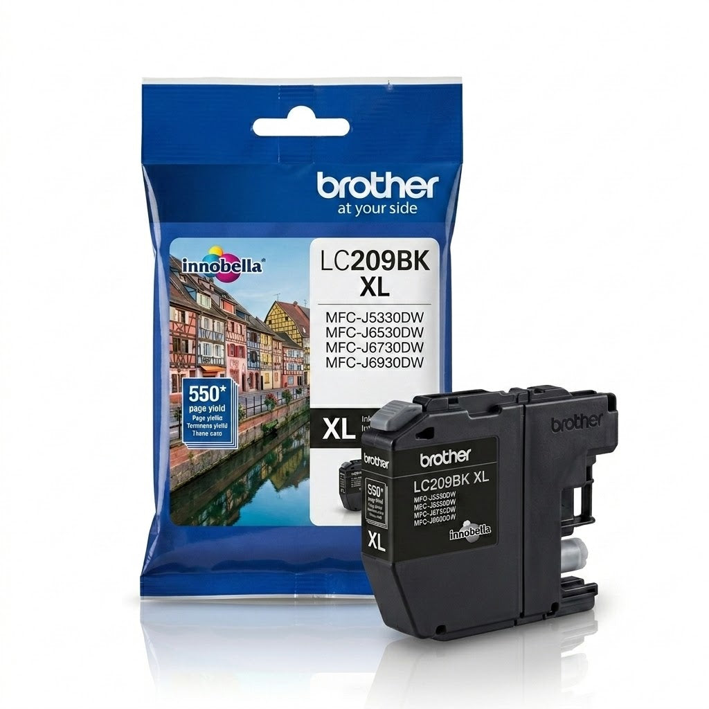 BROTHER LC209BK Cartucho de Tinta Color Negro 2400 Paginas