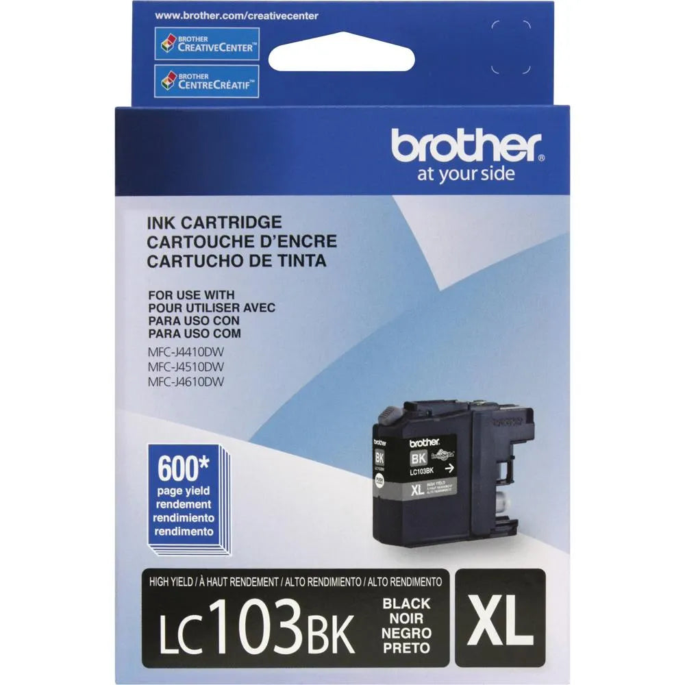 BROTHER LC103BK Cartucho de Tinta Negra 600 Paginas
