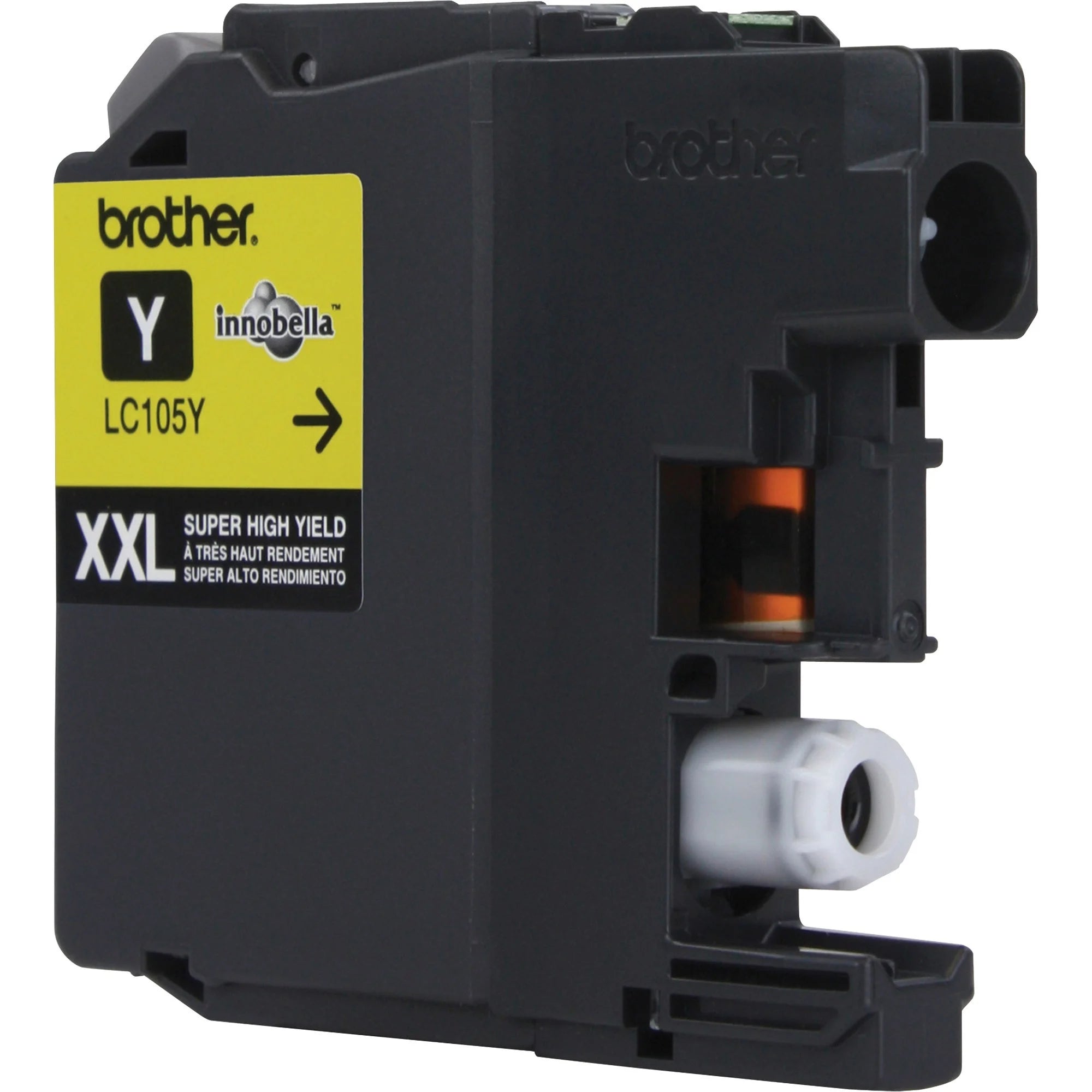 BROTHER LC105Y Cartucho de Tinta Color Amarillo 1200 Paginas
