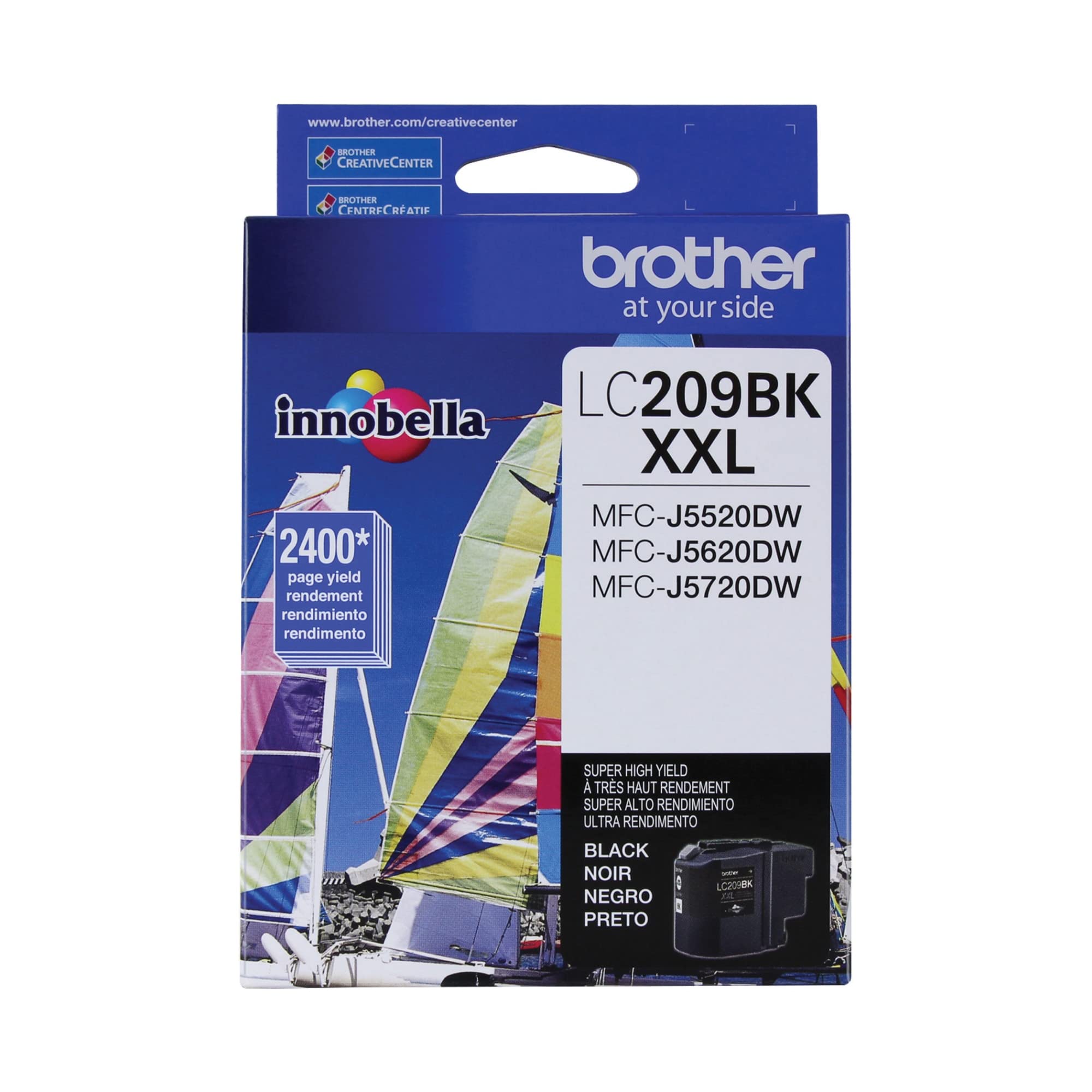 BROTHER LC209BK Cartucho de Tinta Color Negro 2400 Paginas