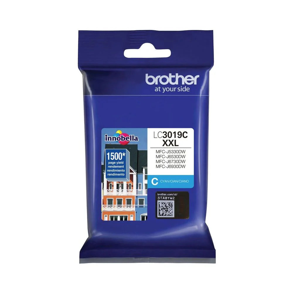 BROTHER LC3019C Cartucho de Tinta Color Cyan 1500 Paginas
