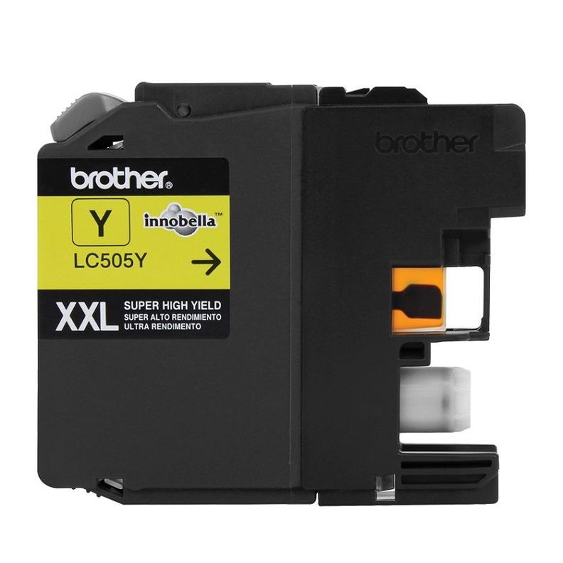 BROTHER LC505Y Cartucho de Tinta Color Amarillo 1300 Paginas