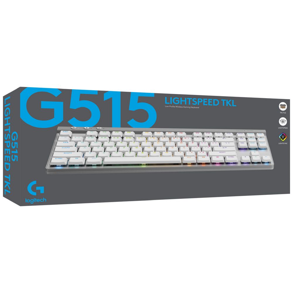 LOGITECH G515 LIGHTSPEED TKL Teclado Gamer Inalámbrico