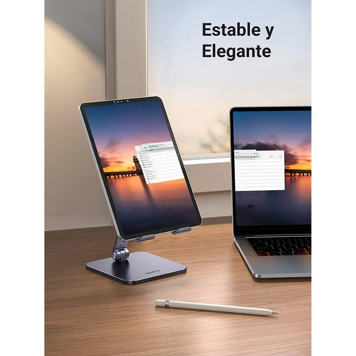UGREEN LP134 40393  Soporte 12.9" Tablet iPad Smartphone Plegable