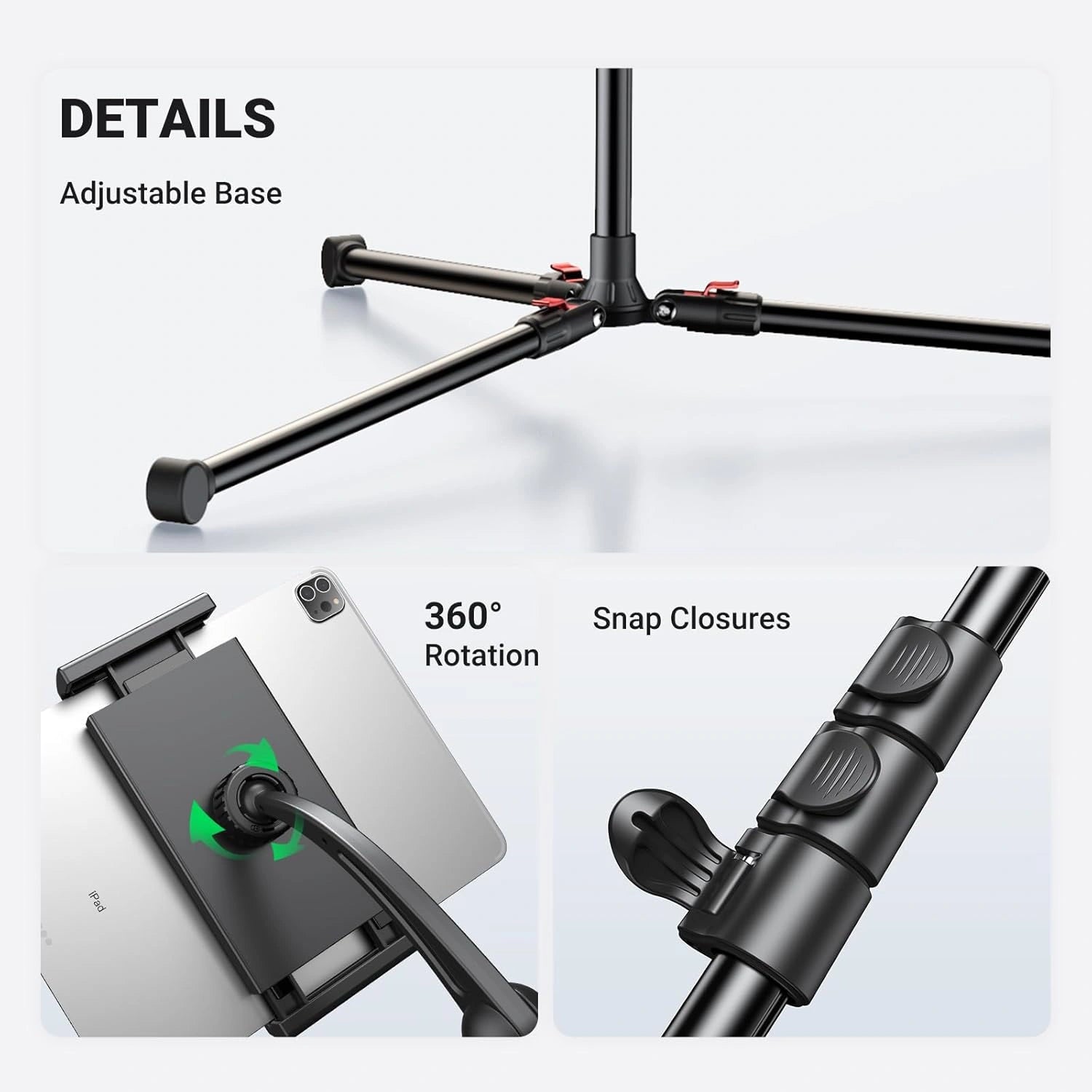 UGREEN LP585 15647 Trípode para Tablet y Teléfono de 1,7 m