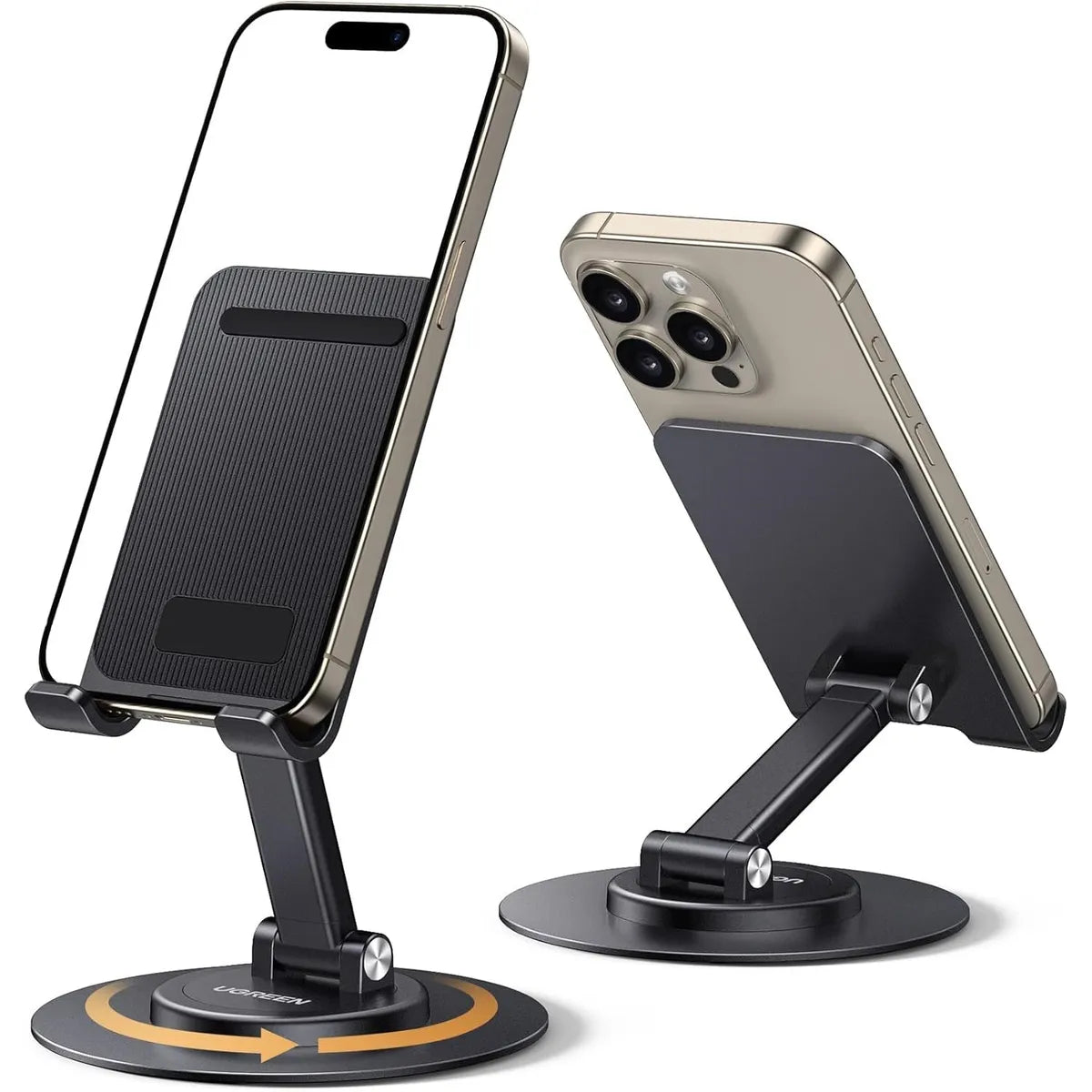 UGREEN LP805 35152 Soporte de Aluminio Smartphone Tablet 9.7" 360°