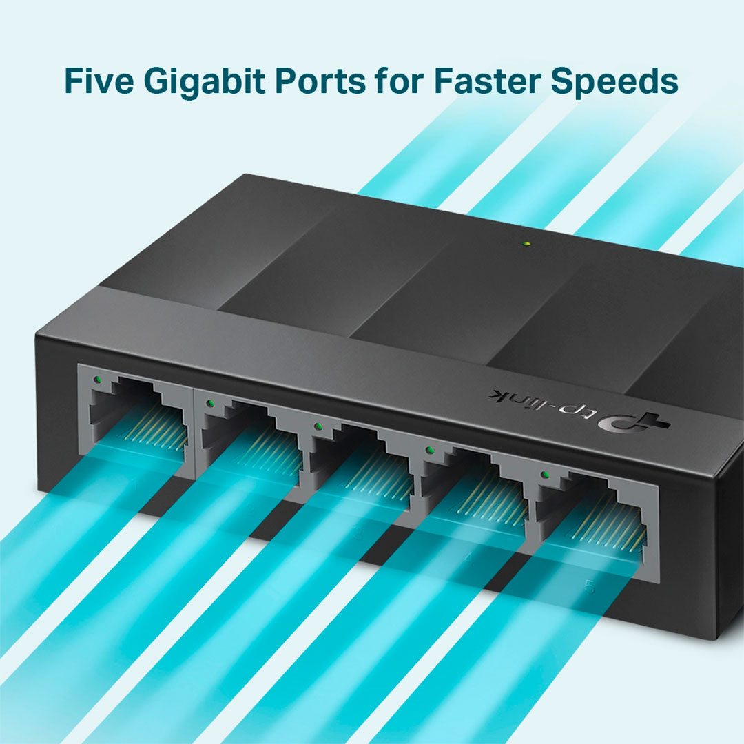 TP-LINK LS1005G Switch 5 Puertos Gigabit