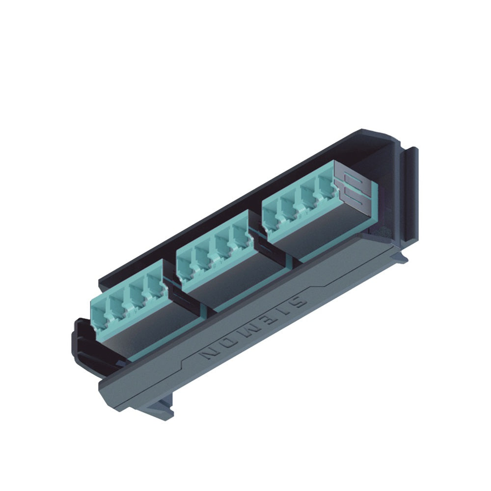 SIEMON LVA12-LSQ-BC-A Panel FO LIGHTVERSE, Con 12 Acopladores LC OM3