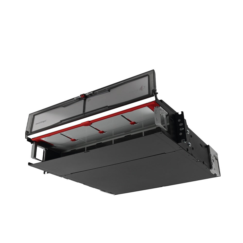 SIEMON LVE-2U-MD-P01A Gabinete Fibra, Montaje en Rack, 2U, 8 A