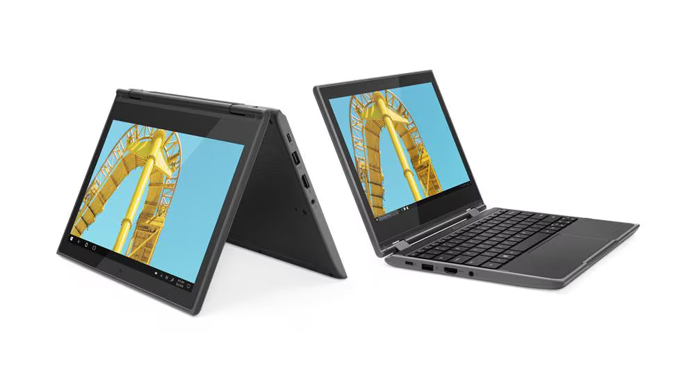LENOVO 81M900GULM 300e Laptop 11.6" HD IPS Intel Pentium Silver N5030 3.1GHz 4GB DDR4 128GB eMMC Windows 11 Pro