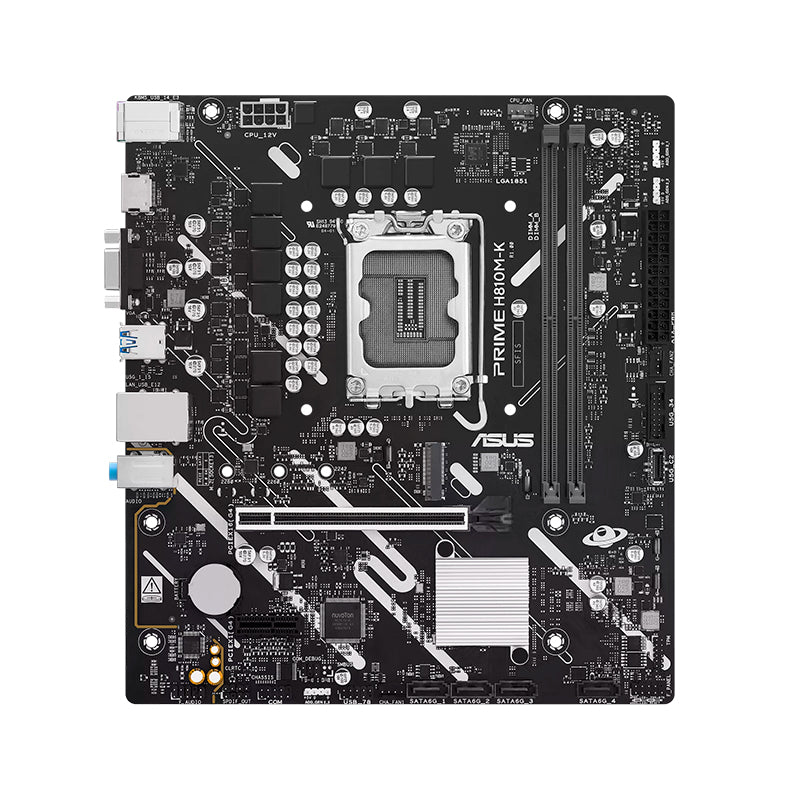 ASUS PRIME H810M-K Placa Madre Intel H810 LGA 1851 mATX DDR5 VGA