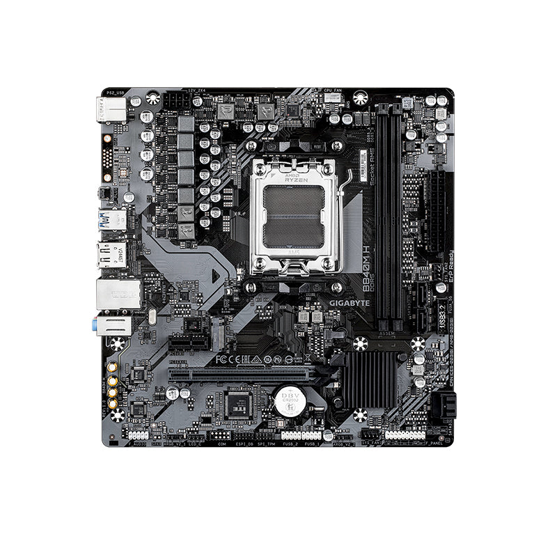 GIGABYTE B840M H Placa Madre AMD B840 AM5 mATX