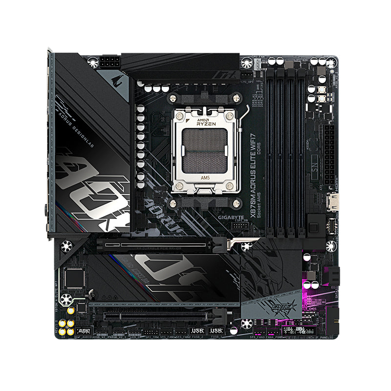 GIGABYTE X870M AORUS ELITE WIFI7 Placa Madre AMD X870 AM5 mATX