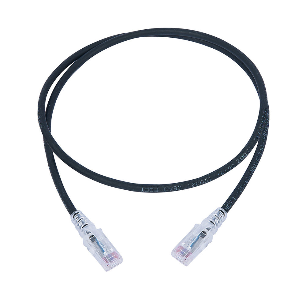 SIEMON MC6-03-01B, Patch Cord,  Cat6 LSZH 0.9m, Color negro