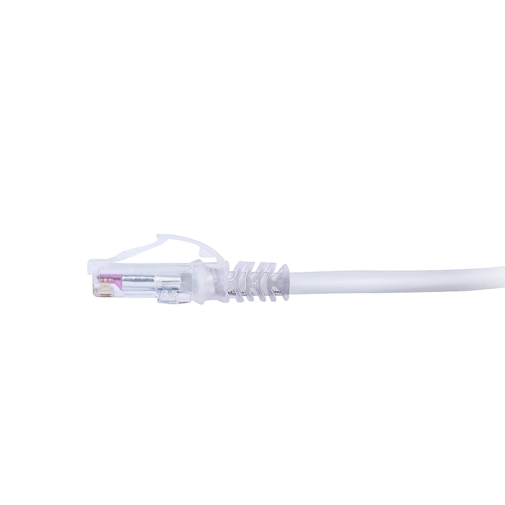 SIEMON MC6-03-02B Patch Cord Cat6 1M UTP Versión Bulk Color Blanco