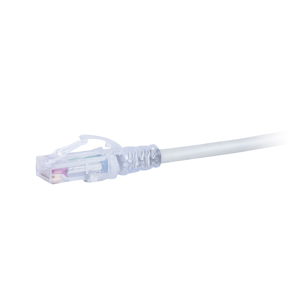 SIEMON MC6-03-02B Patch Cord Cat6 1M UTP Versión Bulk Color Blanco