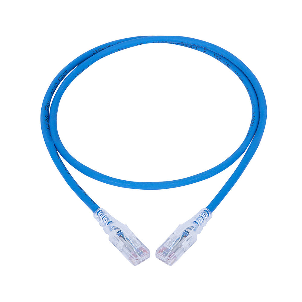 SIEMON MC6-03-06B Patch Cord UTP, Multifilar RJ45, Cat6, LSZH 0.9mts Azul