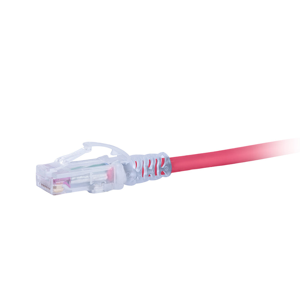 SIEMON MC6-05-03B Patch Cord 1.5M CAT6, LSZH Color Rojo