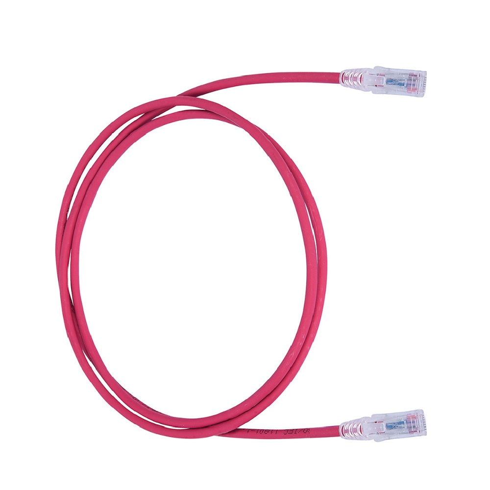 SIEMON MC6-05-03B Patch Cord 1.5M CAT6, LSZH Color Rojo