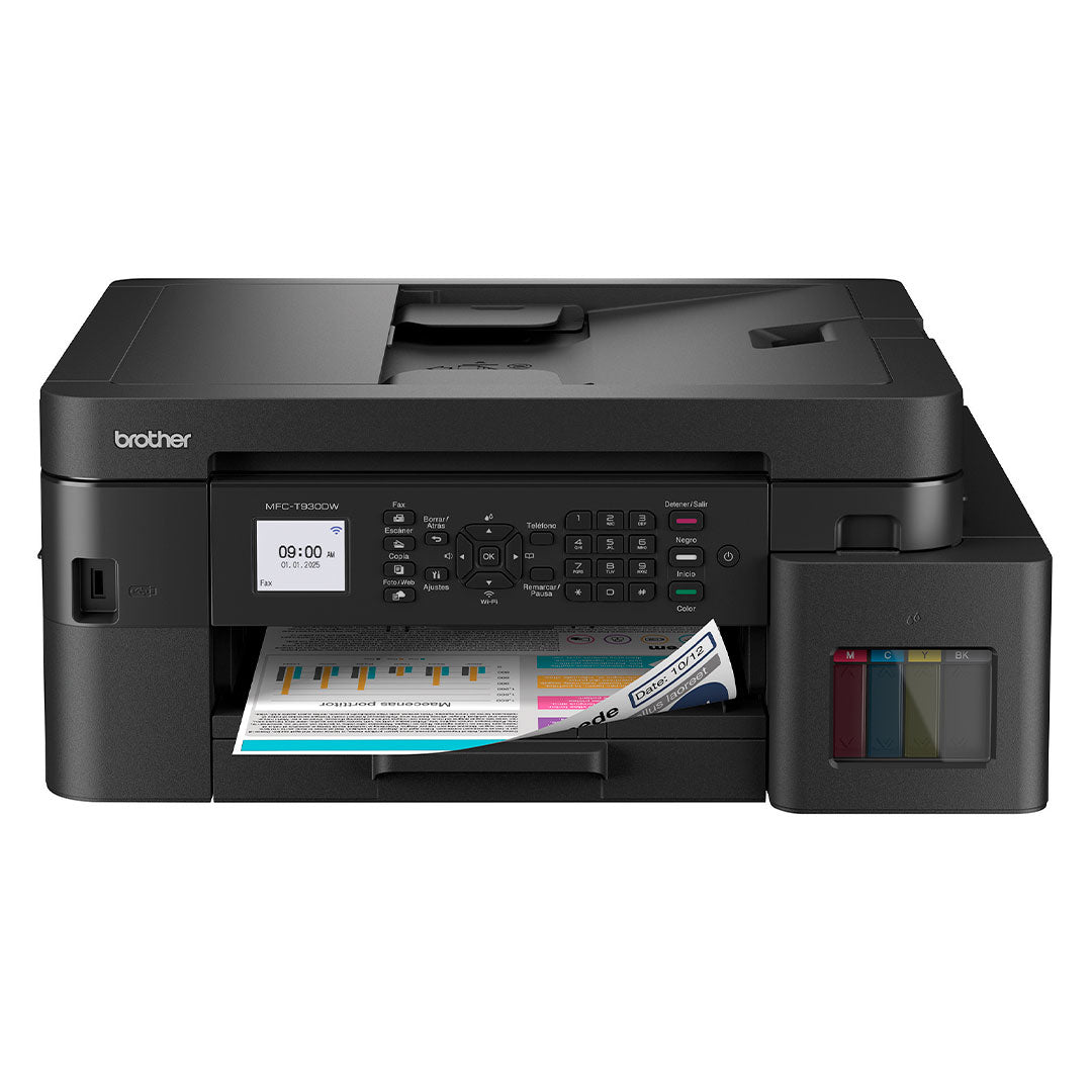 BROTHER MFC-T930DW Impresora multifuncional de inyección de tinta a color WIFI, DUPLEX, ADF
