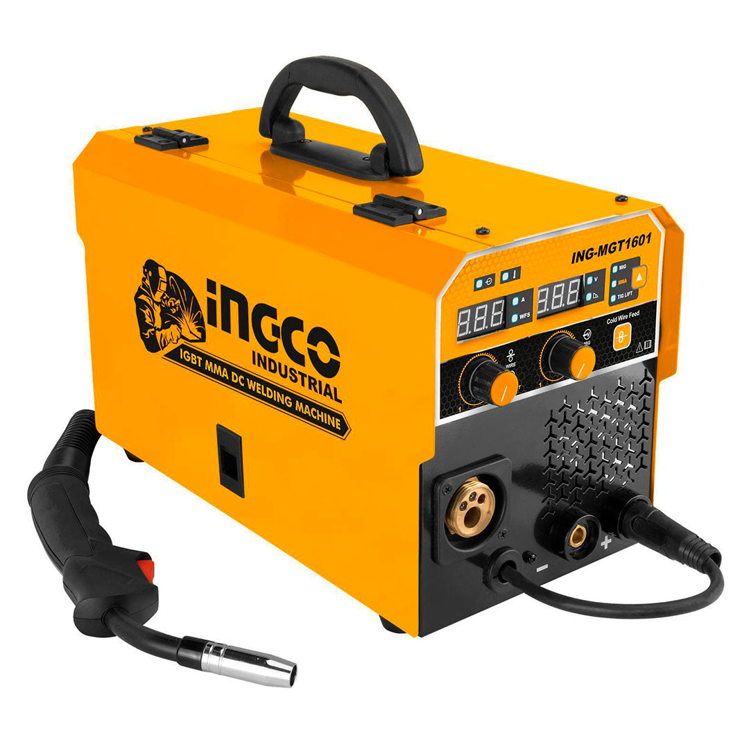INGCO ING-MGT1601 Soldadora Inverter MAG / MIG / MMA / TIG Lift