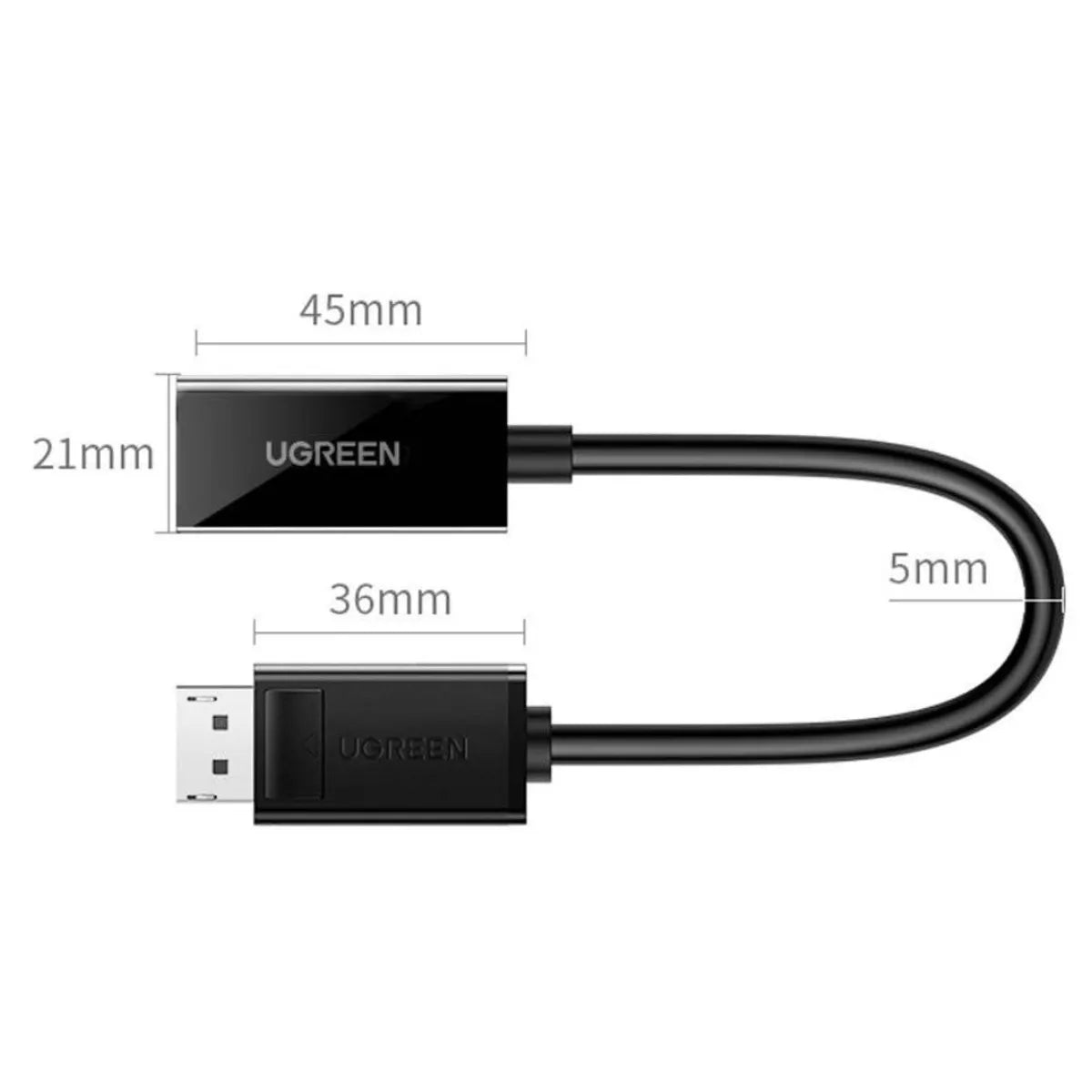 UGREEN MM137 40362 Convertidor DisplayPort a HDMI Hembra FHD