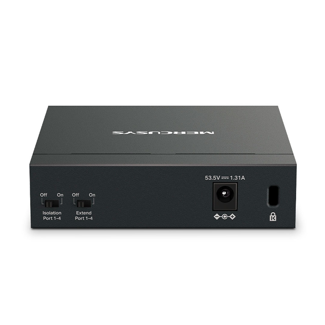 MERCUSYS MS105GP Switch 5 Puertos RJ45 4 PoE+ Gigabit