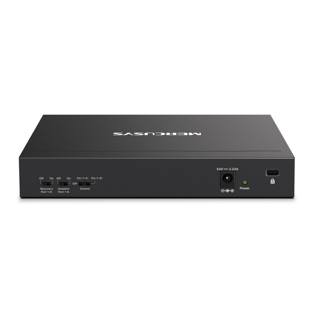 MERCUSYS MS110CMP Switch Gigabit 8 Puertos Fast con 2 Puertos POE+