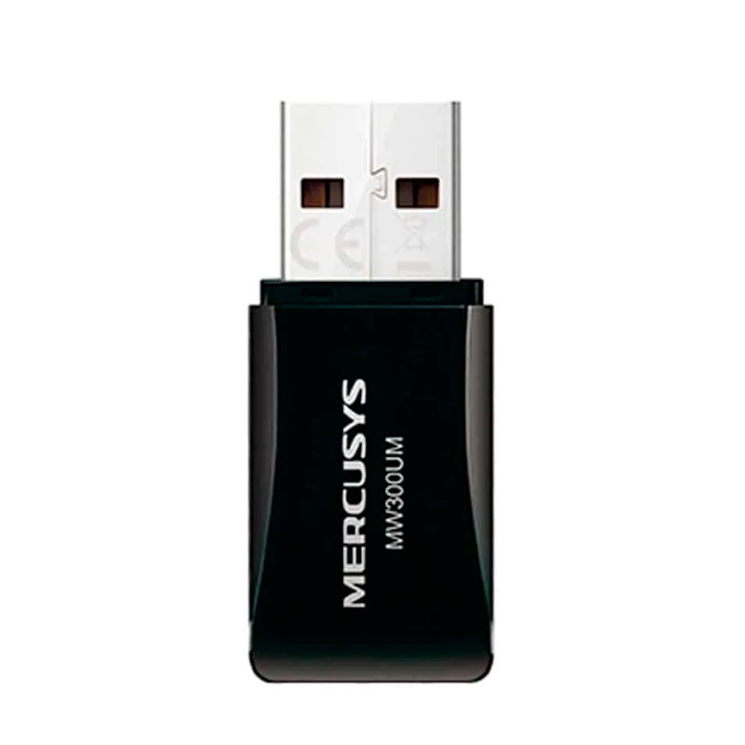 MERCUSYS MW300UM Mini Adaptador USB Inalámbrico N300