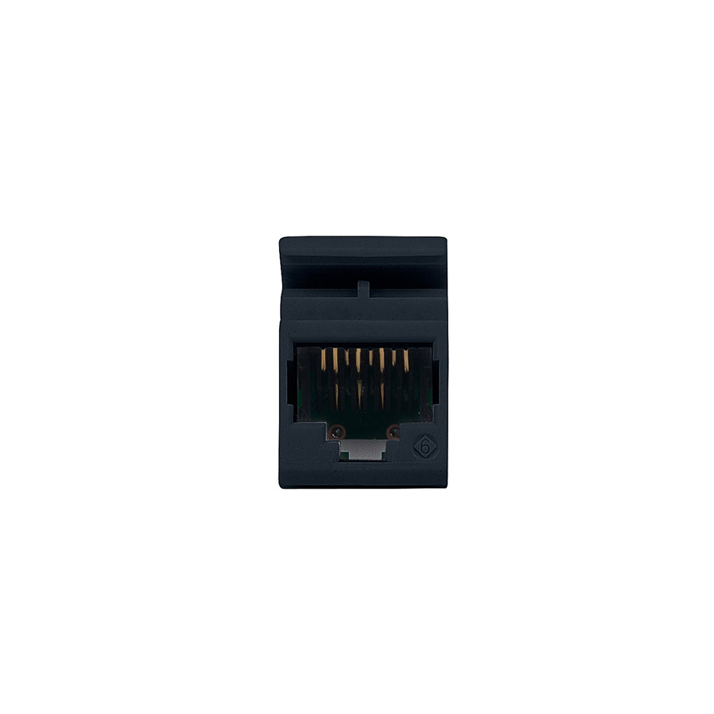 SIEMON MX6-F01B Jack Cat6 Plano Color  Negro