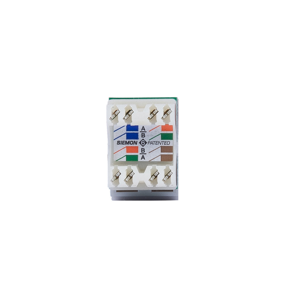 SIEMON MX6-F01B Jack Cat6 Plano Color  Negro