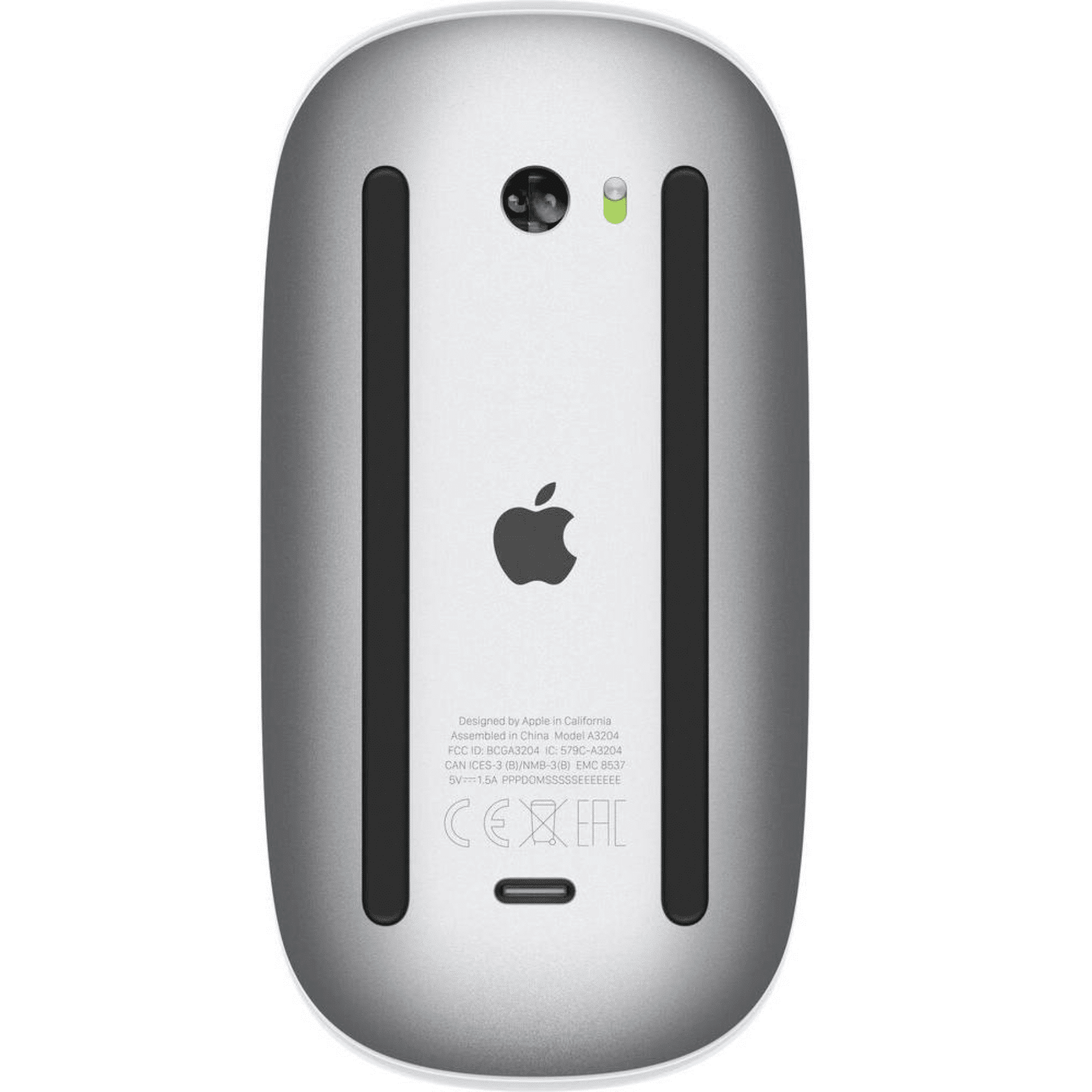 APPLE Magic Mouse Inalambrico A3204 Recargable Multitouch USB-C Blanco MXK53AM/A