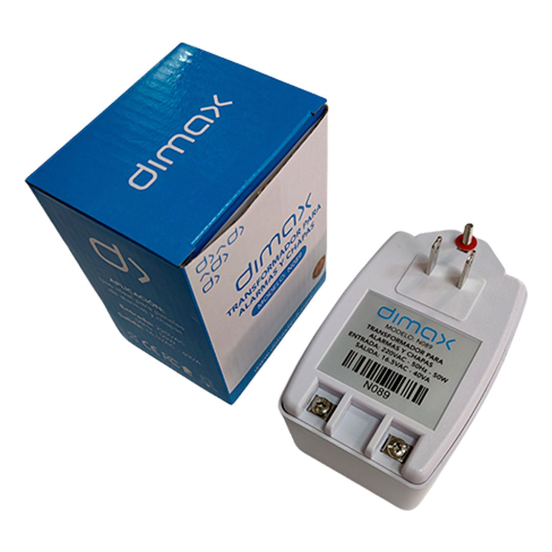 DIMAX N089 Transformador 16V 2A para Paneles Paradox
