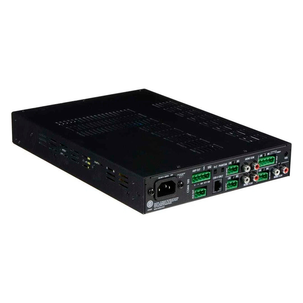JBL NCSMA180-U-US Amplificador Pro 4 Entradas Con 1 Salida De 80vatios De Potencia