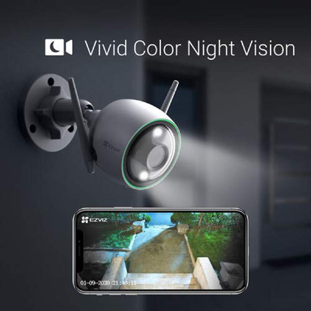 EZVIZ H3 2K Cámara de Seguridad WIFI 3MP Exterior