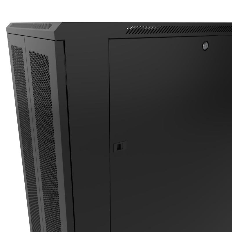 NEXXT SOLUTIONS NPC-T27U68B Gabinete de Piso Semi-Ensamblado 27U 600m x 800m